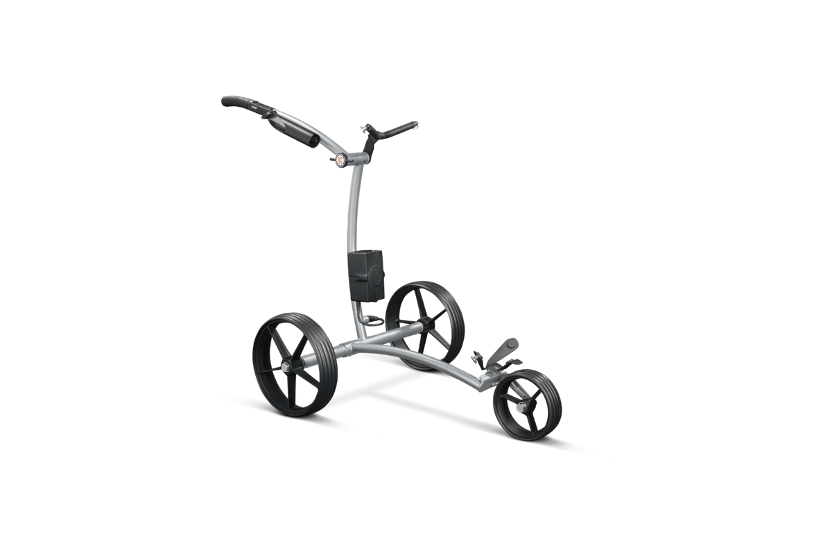 Gebrauchter KIFFE K3 in Silber – Elektro-Golftrolley