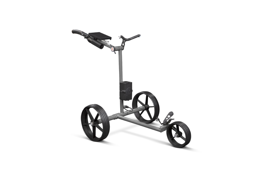 Gebrauchter KIFFE K5 Straight in Taupe – Elektro-Golftrolley