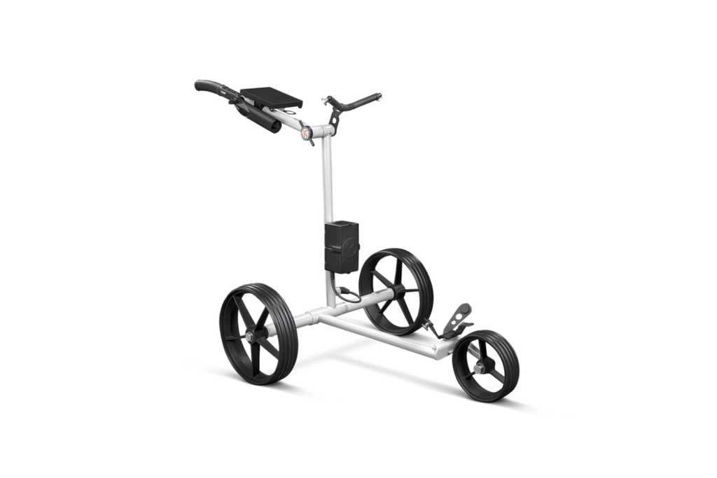 KIFFE K5 Straight d'occasion blanc – chariot de golf électrique