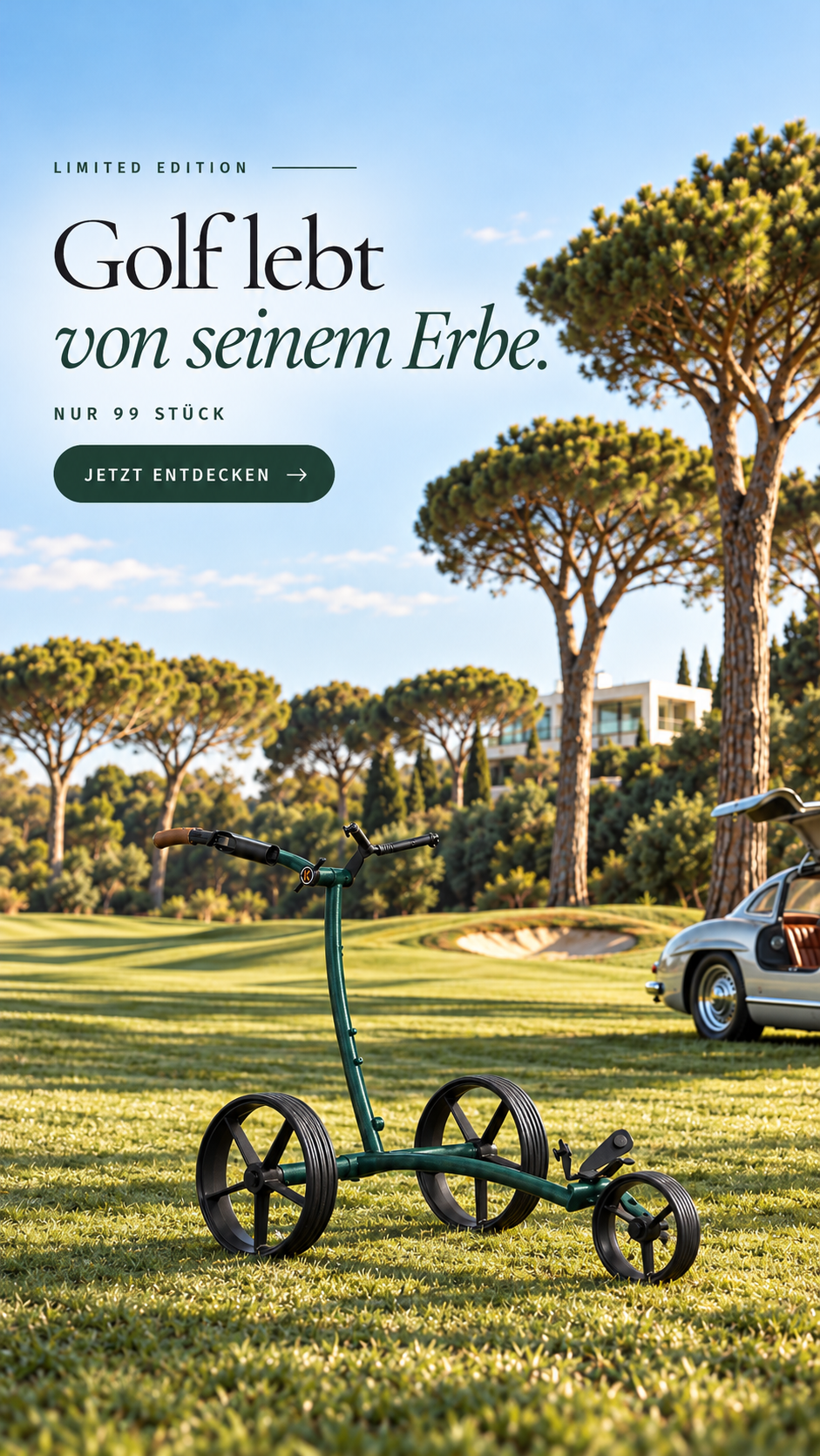 KIFFE K5 Heritage Edition in Pearl-Moos-Green