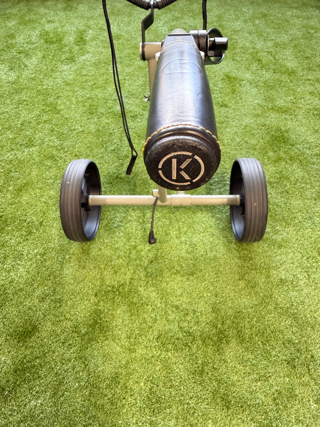 KIFFE K5 Taupe Second Use mit Sportgriff Leder schwarz – echtes Foto 2