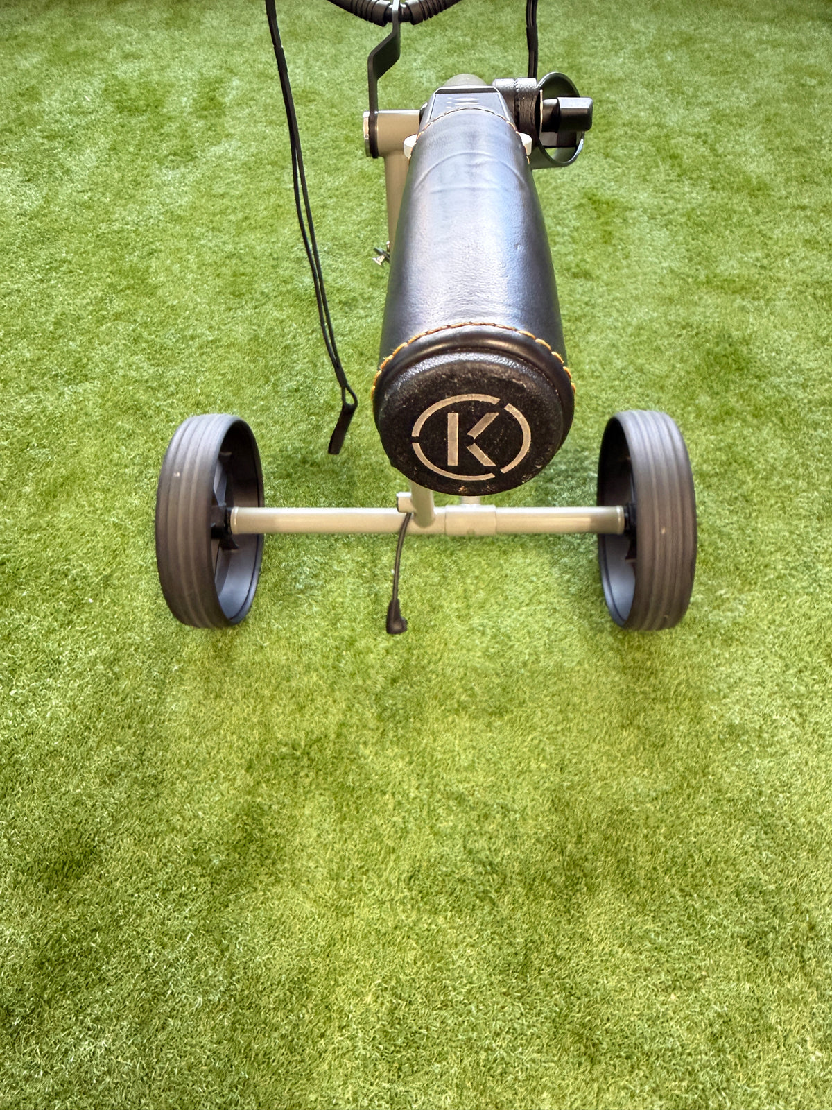 KIFFE K5 Taupe Second Use mit Sportgriff Leder schwarz – echtes Foto 2