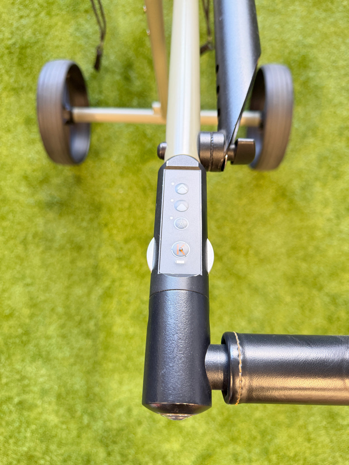 KIFFE K5 Straight Taupe Second Use mit L-Griff Leder – echtes Foto 2