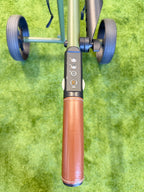 KIFFE K5 Straight Oliv Second Use mit Sportgriff Leder braun – echtes Foto 1