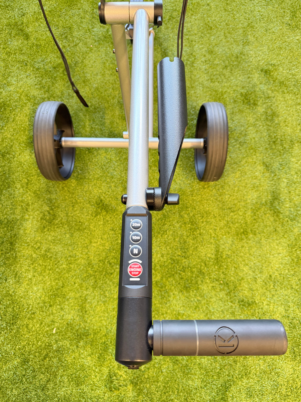 KIFFE K5 Straight Silber Second Use mit Drehgriff – echtes Foto 1
