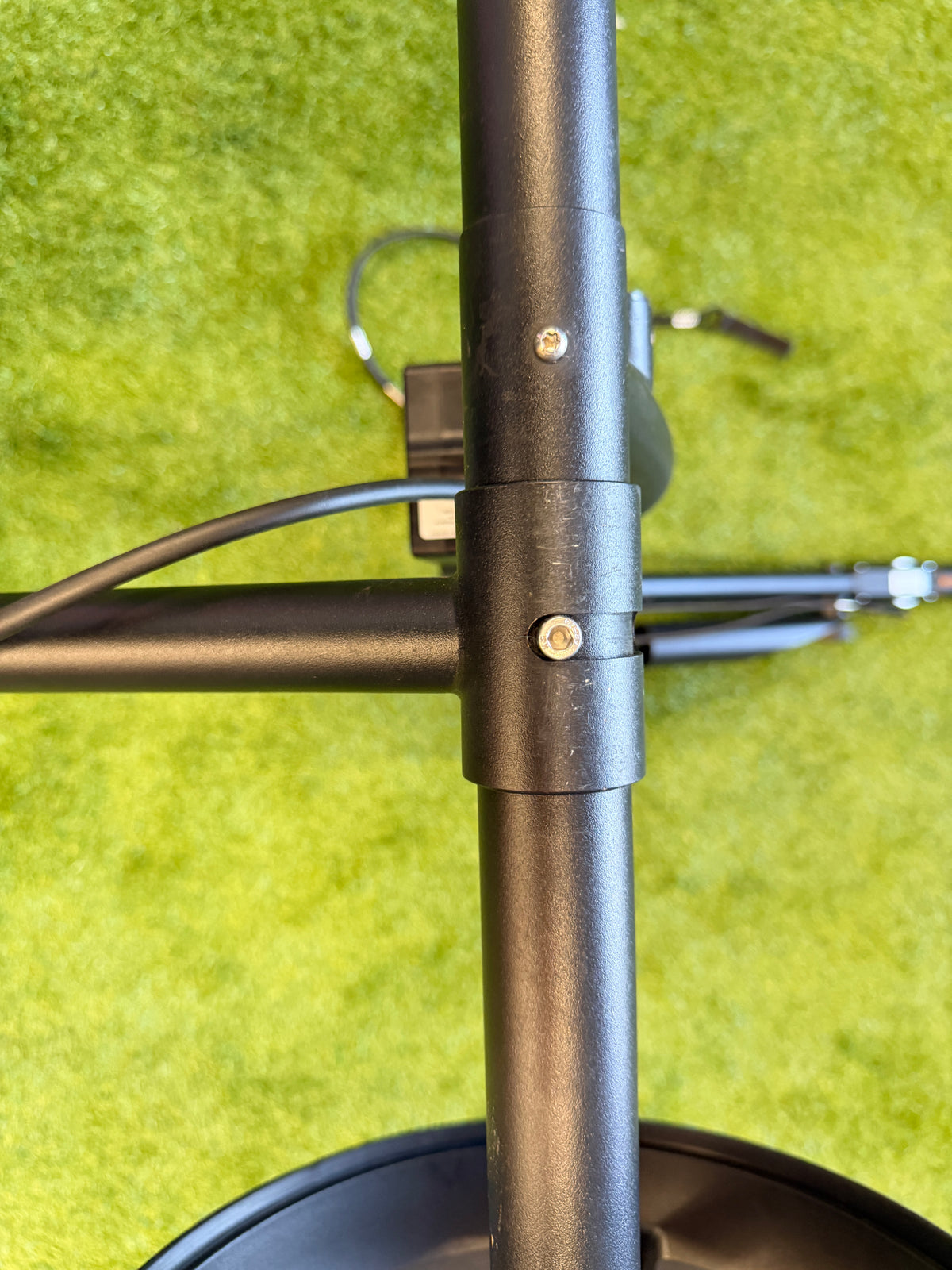 KIFFE K5 Schwarz matt Second Use – Gebrauchsspuren am Rahmen