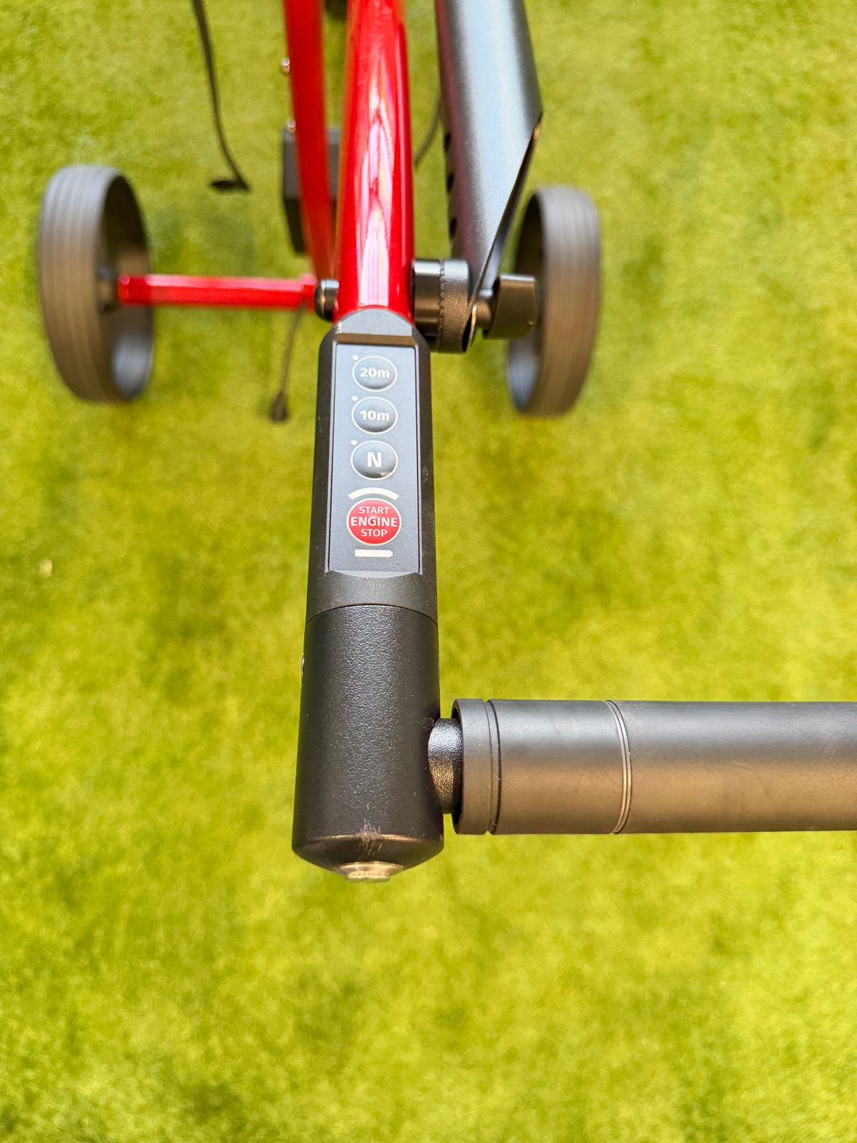 KIFFE K5 Ignite Red Second Use mit Drehgriff – echtes Foto 1