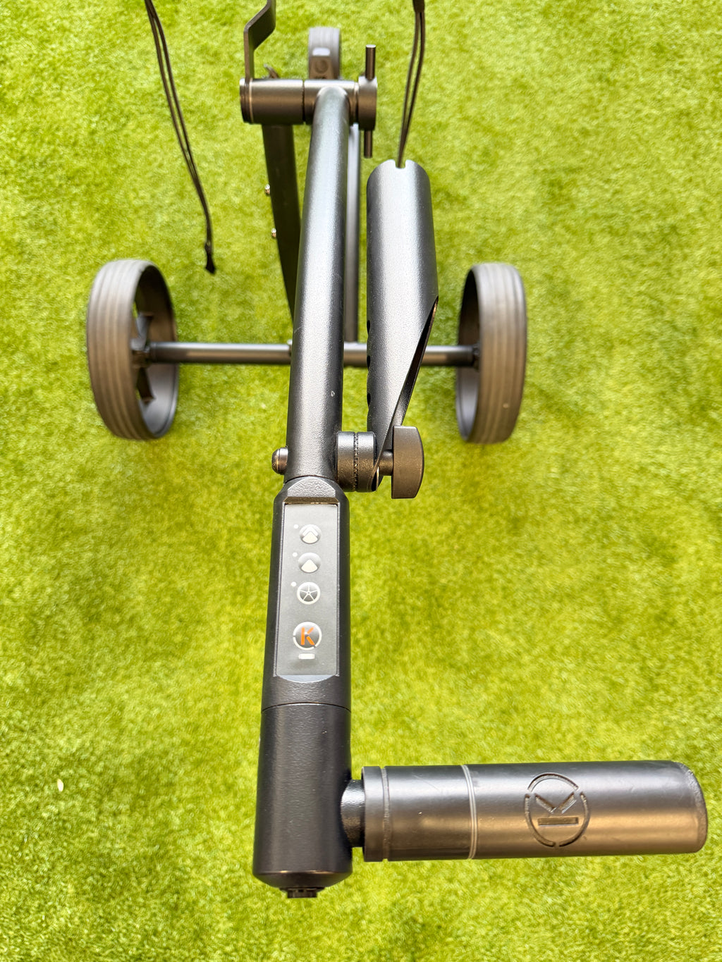 KIFFE K5 Schwarz matt Second Use mit Drehgriff – echtes Foto 1