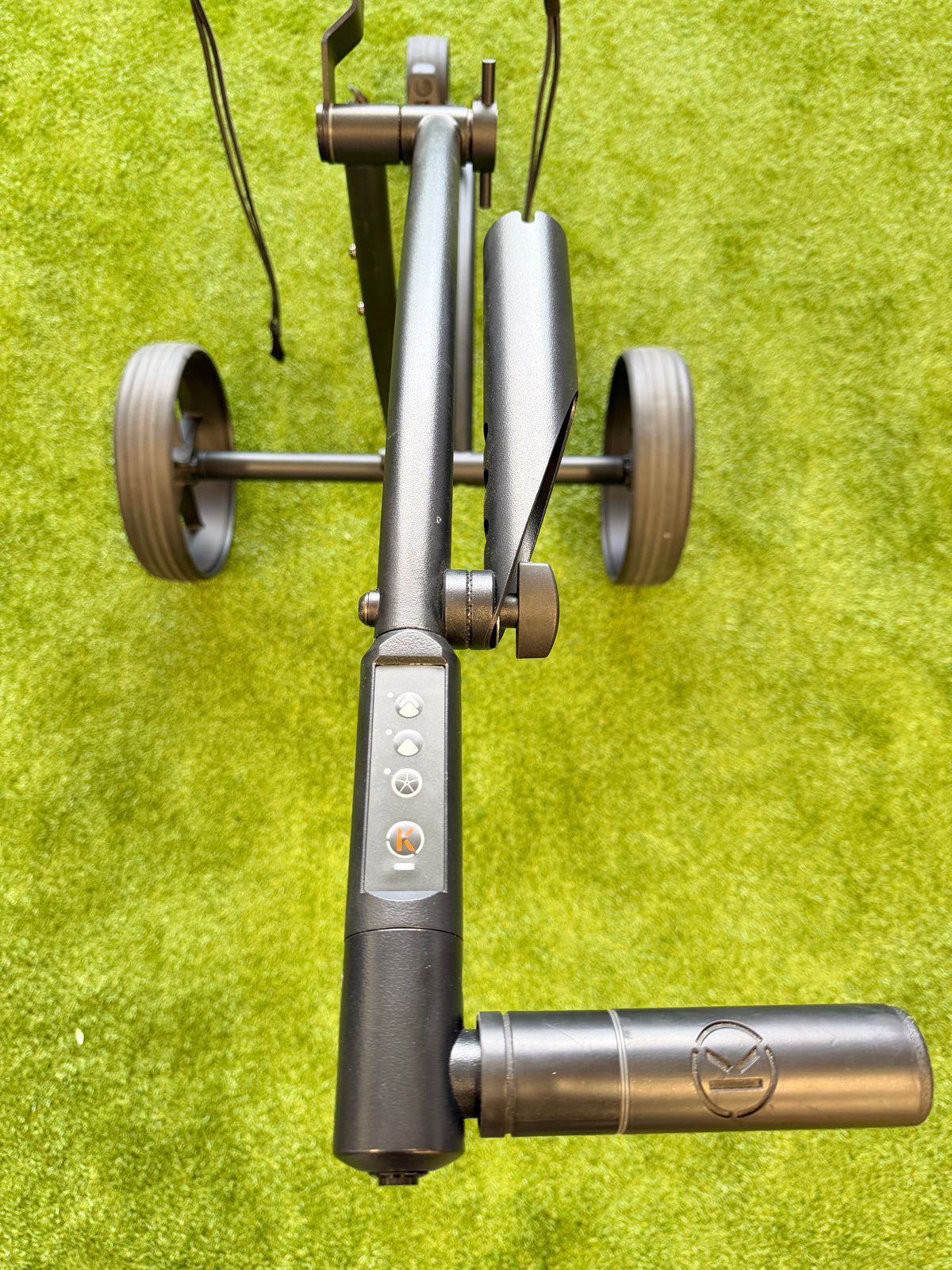 KIFFE K5 Schwarz matt Second Use mit Drehgriff – echtes Foto 1