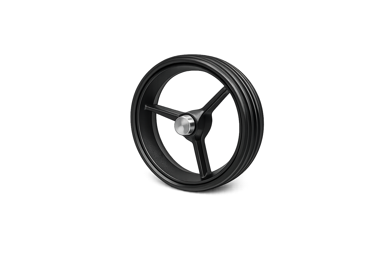 Wheels with metal locks